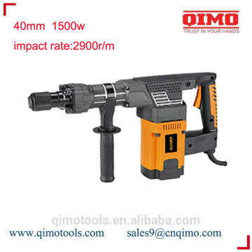 china rotary hammer drill 40mm 1500w qimo power tools